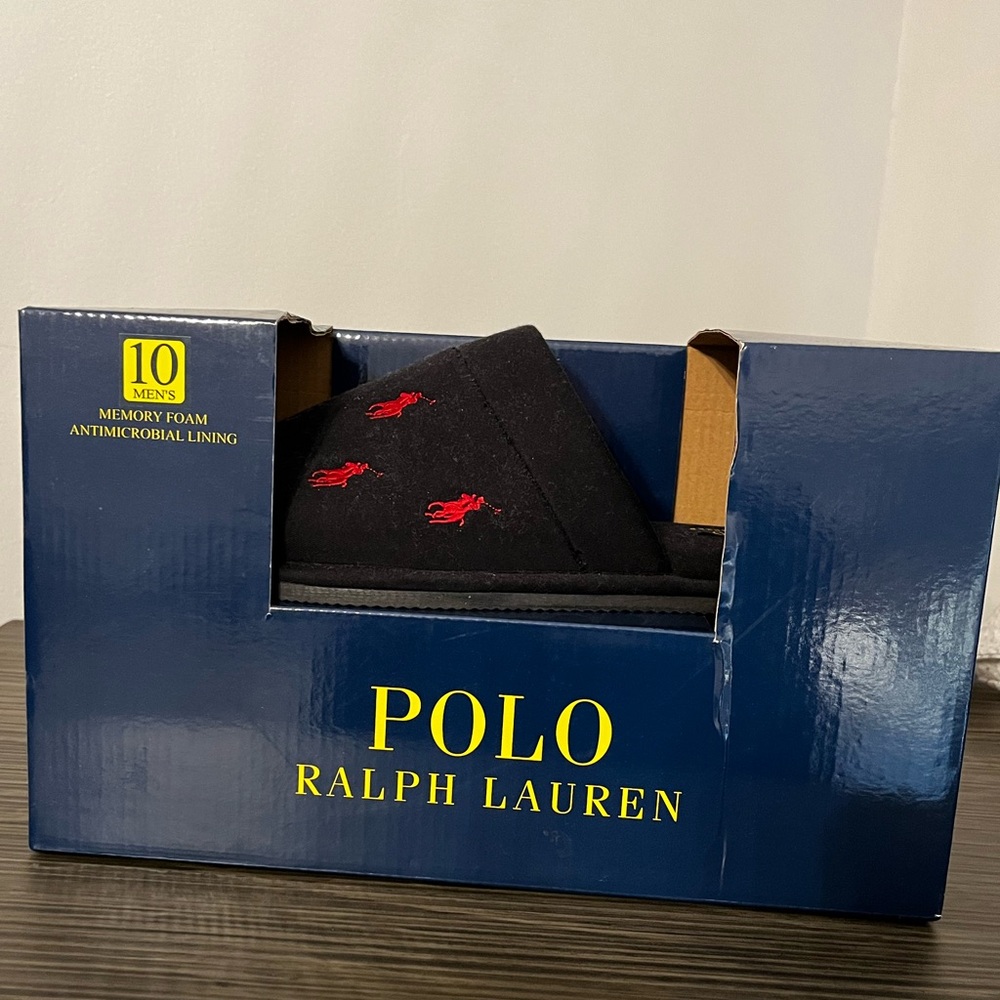 POLO- RALPH LAUREN Men’s Foam Slipper